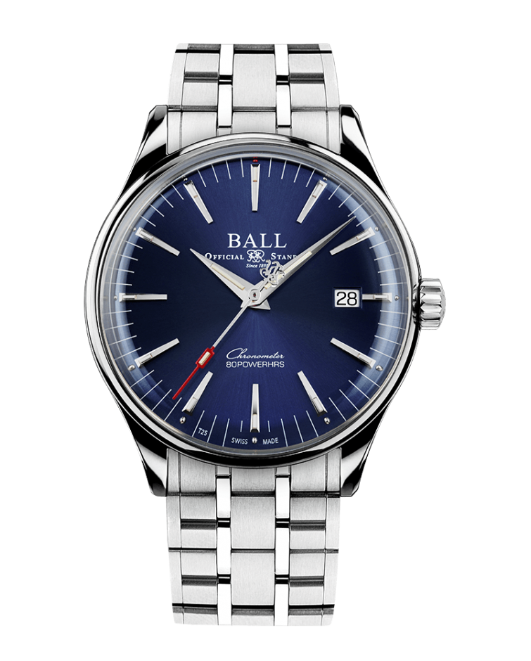 BALL Trainmaster Manufacture 80 Hours (40mm) NM3280D-S1CJ-BE