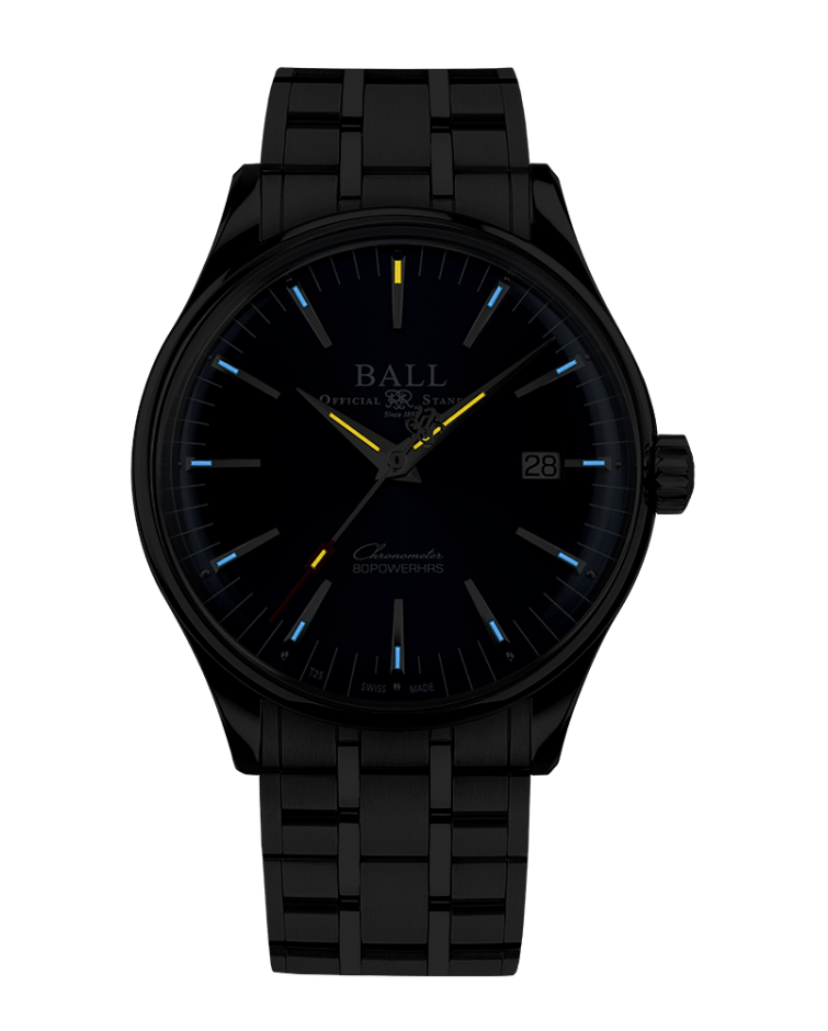 BALL Trainmaster Manufacture 80 Hours (40mm) NM3280D-S1CJ-BE