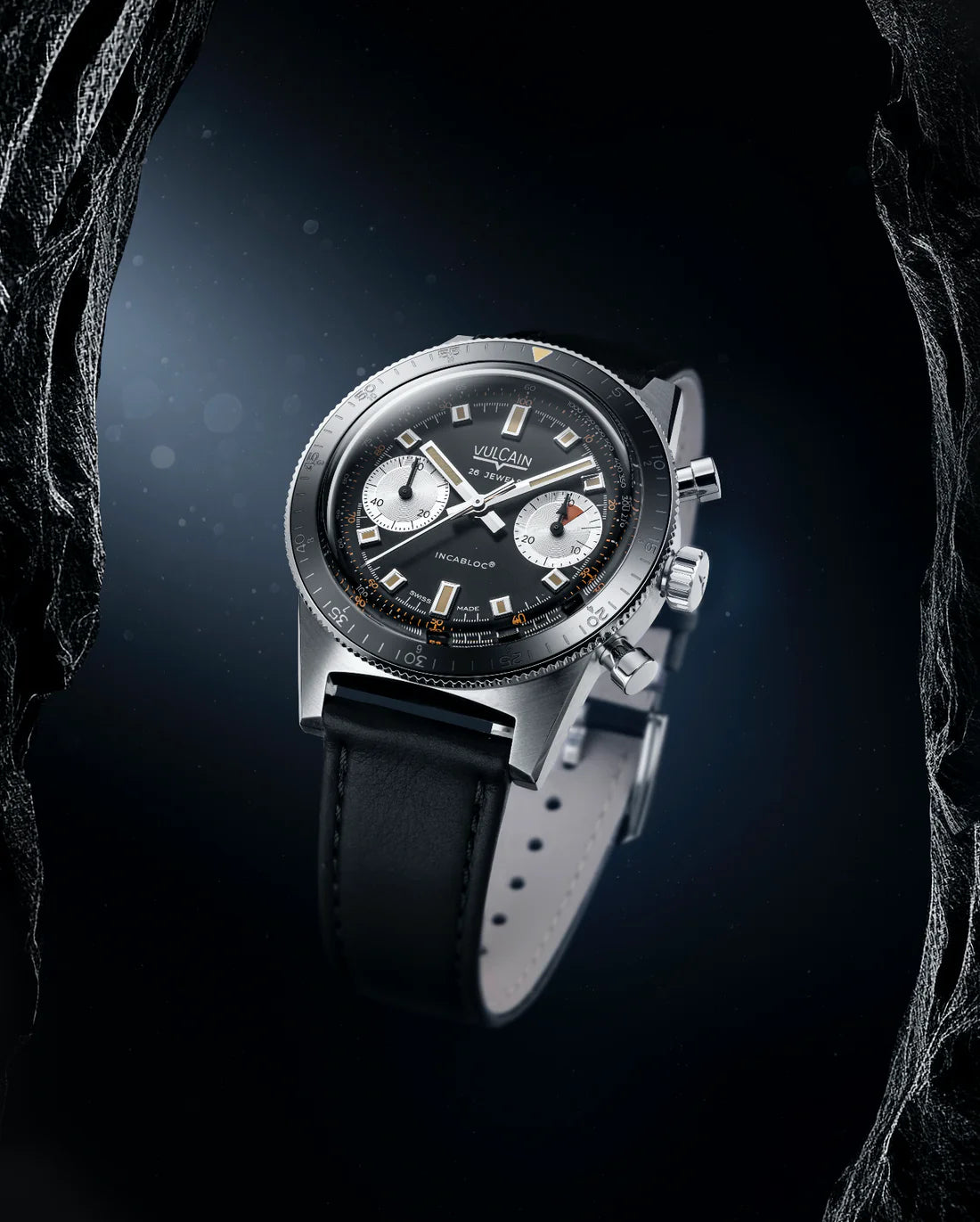 Vulcain Skindiver Chronograph Black (40mm) 590176A07