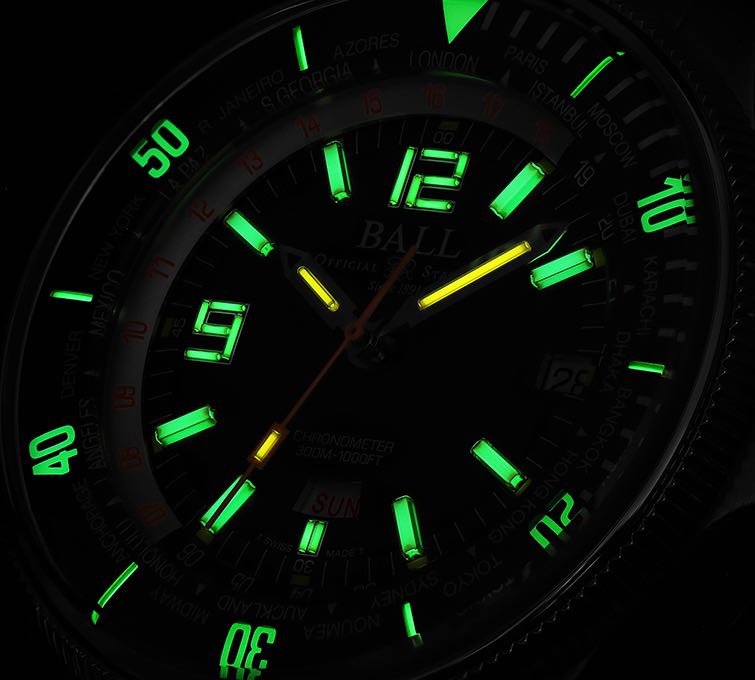 BALL Engineer Master II Diver Worldtime (42mm)  DG2232A-SC-BE