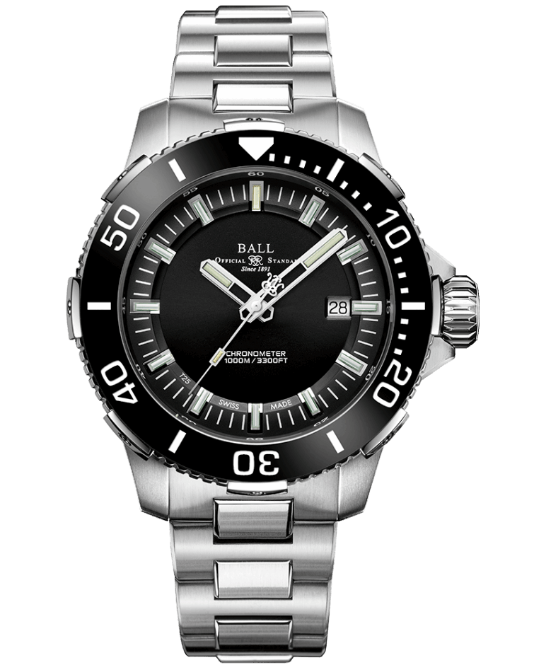 BALL Engineer Hydrocarbon Deepquest II Ceramic DM3002A-S3CJ-BK