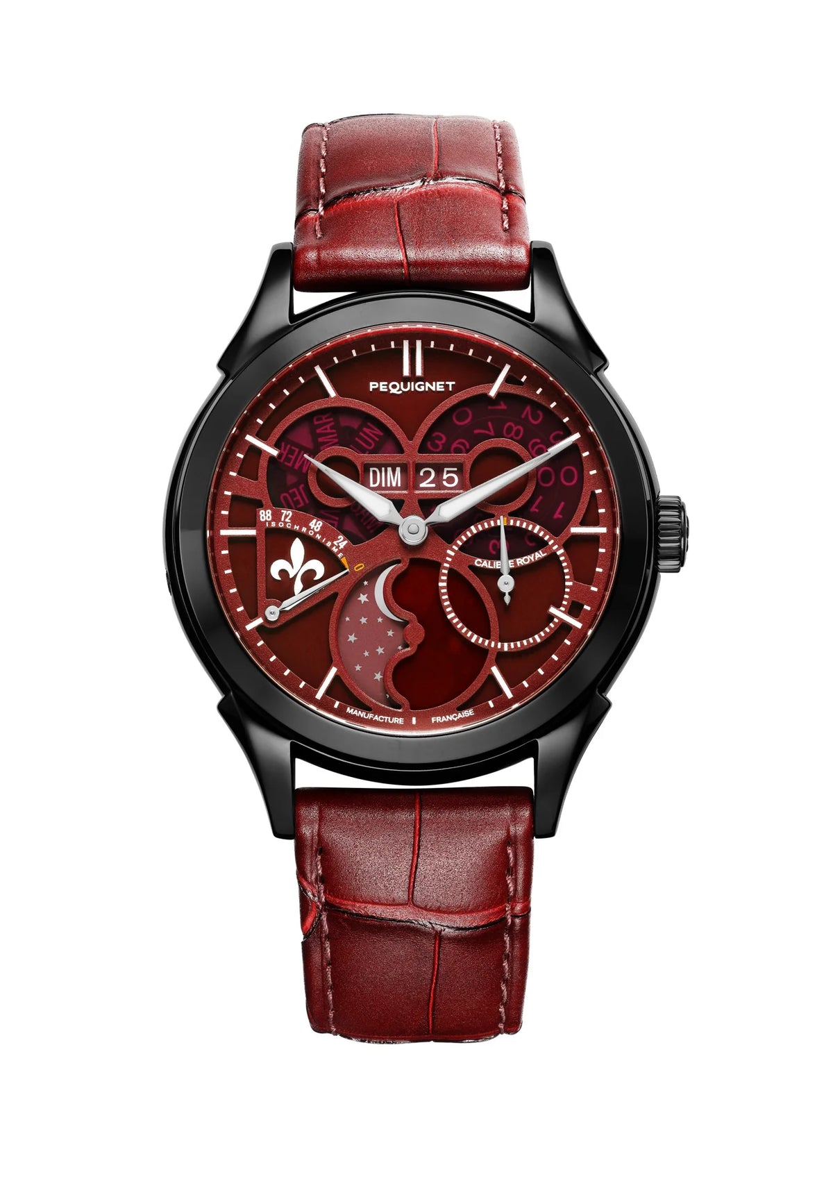 Pequignet Royale Saphir Ruby Red Limited (42mm) 9010860