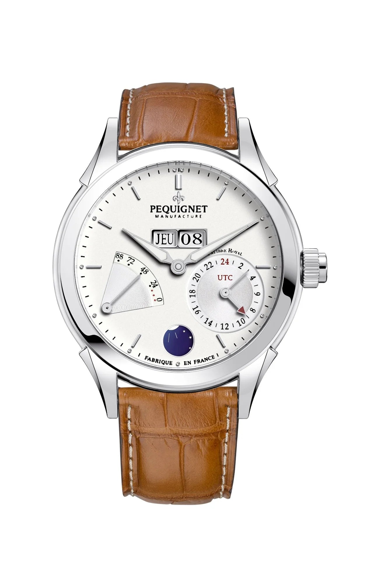 Pequignet Royale GMT Opaline (42mm) 9010933