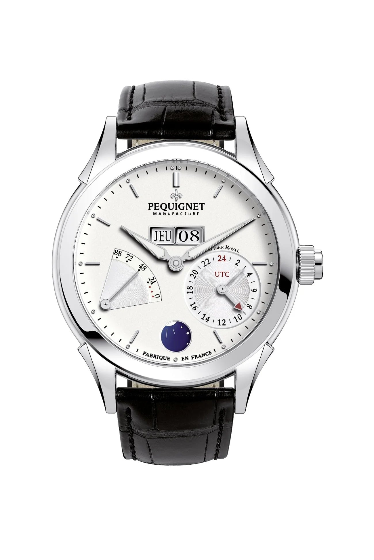 Pequignet Royale GMT Opaline (42mm) 9010933