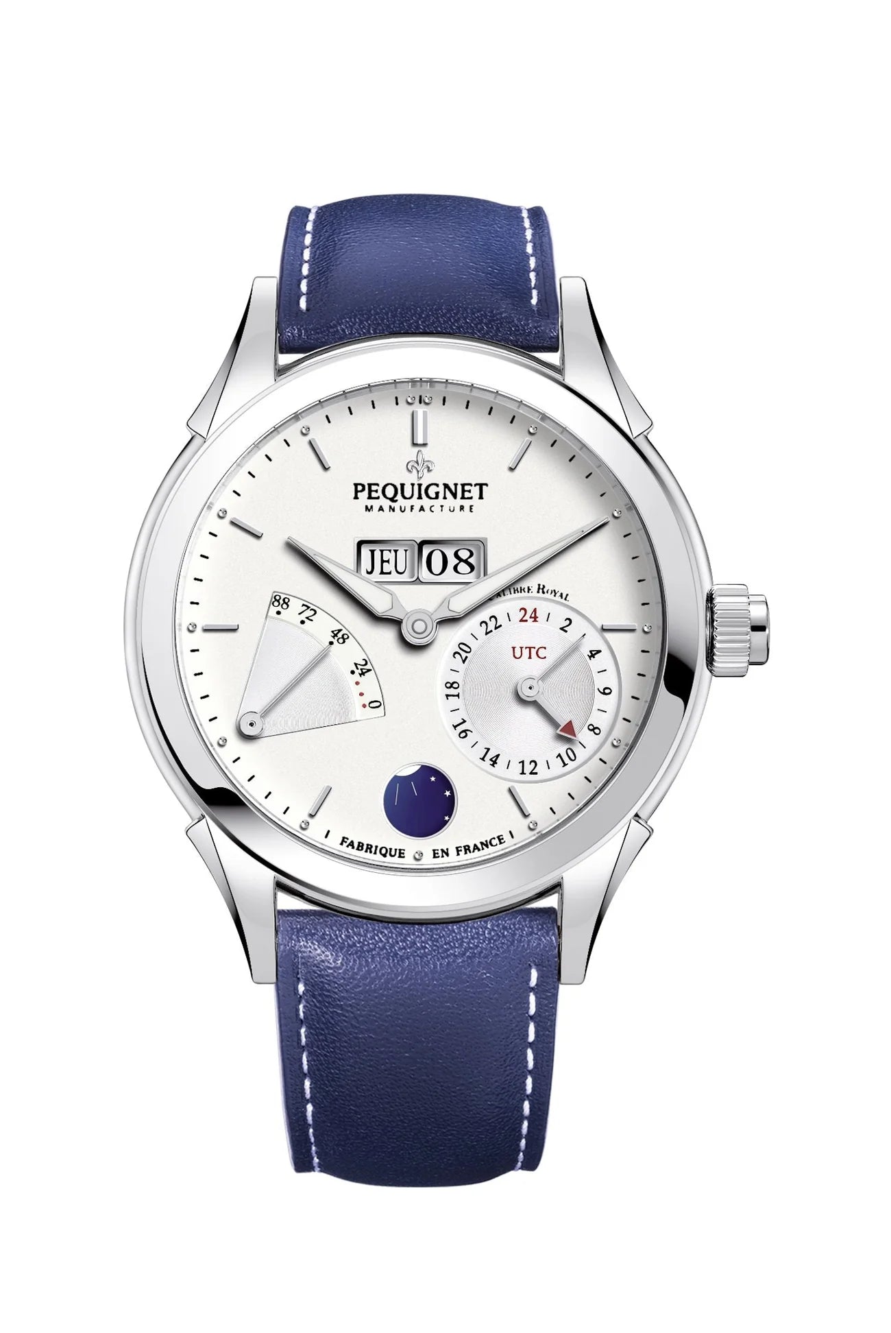 Pequignet Royale GMT Opaline (42mm) 9010933