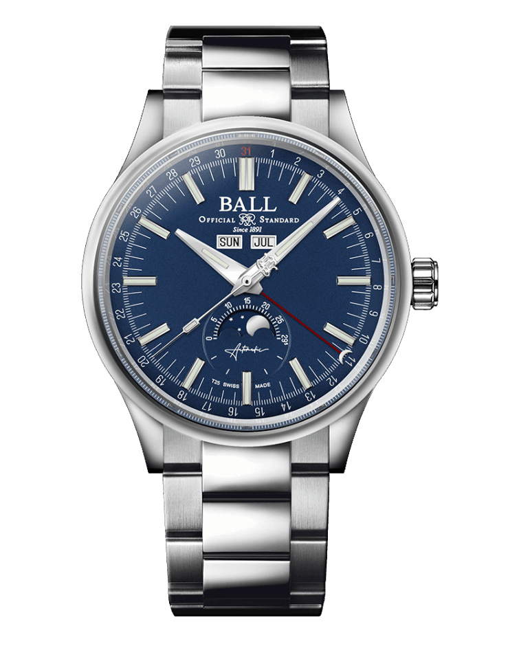 BALL Engineer II Moon Calendar (40mm) Blue NM3016C-S1J-BE