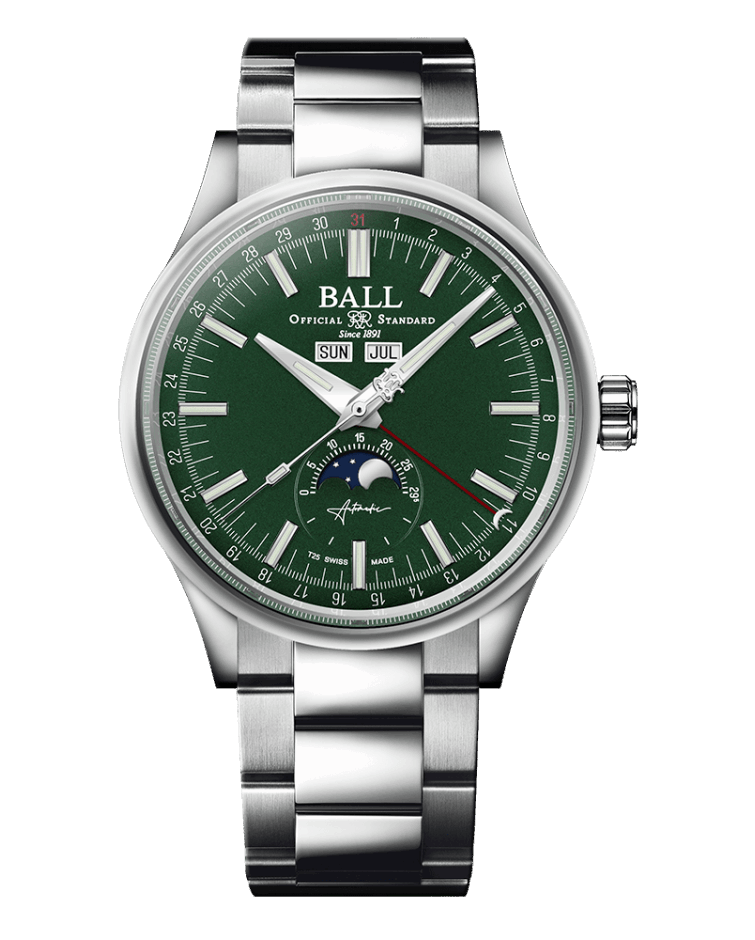 BALL Engineer II Moon Calendar (40mm) Green NM3016C-S1J-GR