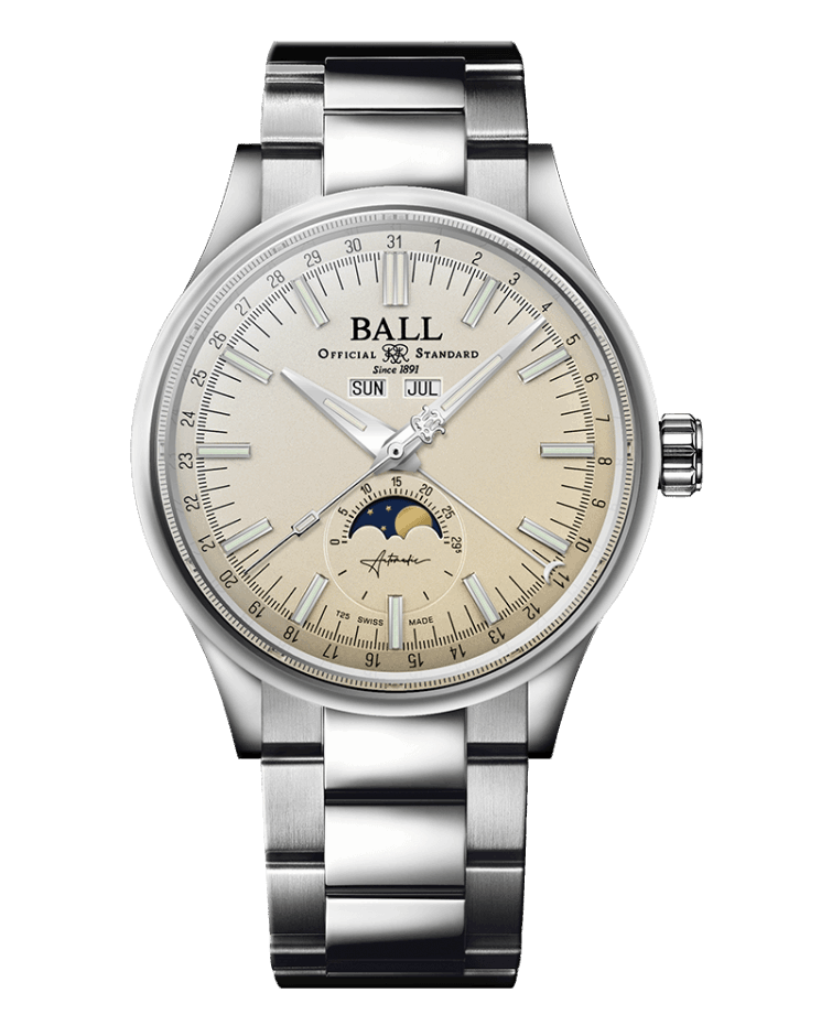 BALL Engineer II Moon Calendar (40mm) Champagne NM3016C-S1J-CH