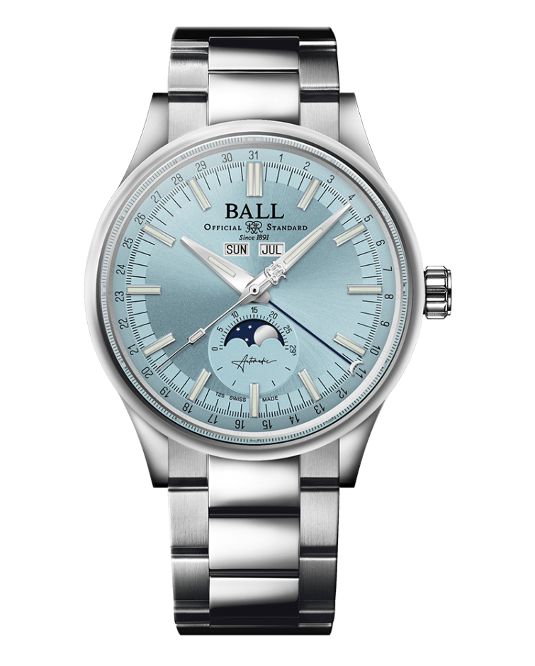 BALL Engineer II Moon Calendar (40mm) NM3016C-S1J-IBE