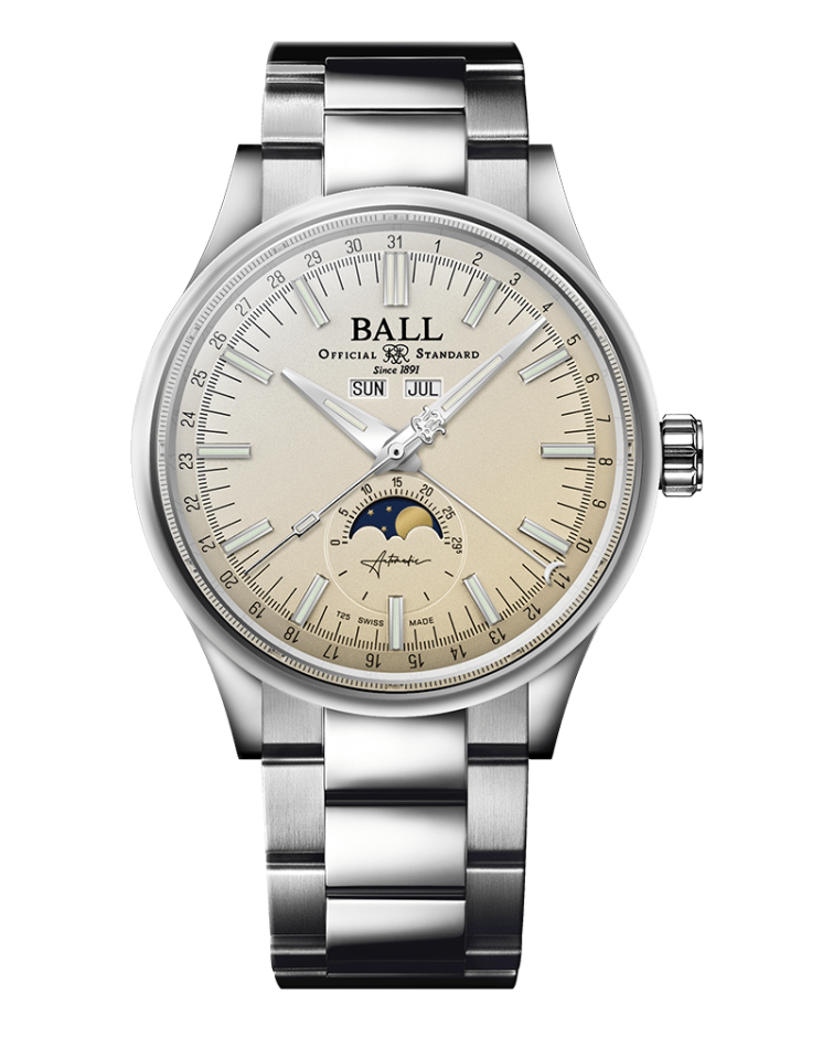 BALL Engineer II Moon Calendar (40mm) NM3016C-S1J-CH