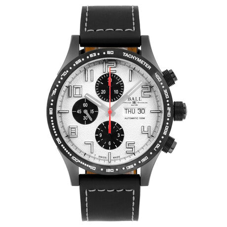 BALL Fireman Storm Chaser DLC Chronograph (43mm) CM2192C-L4A-WH