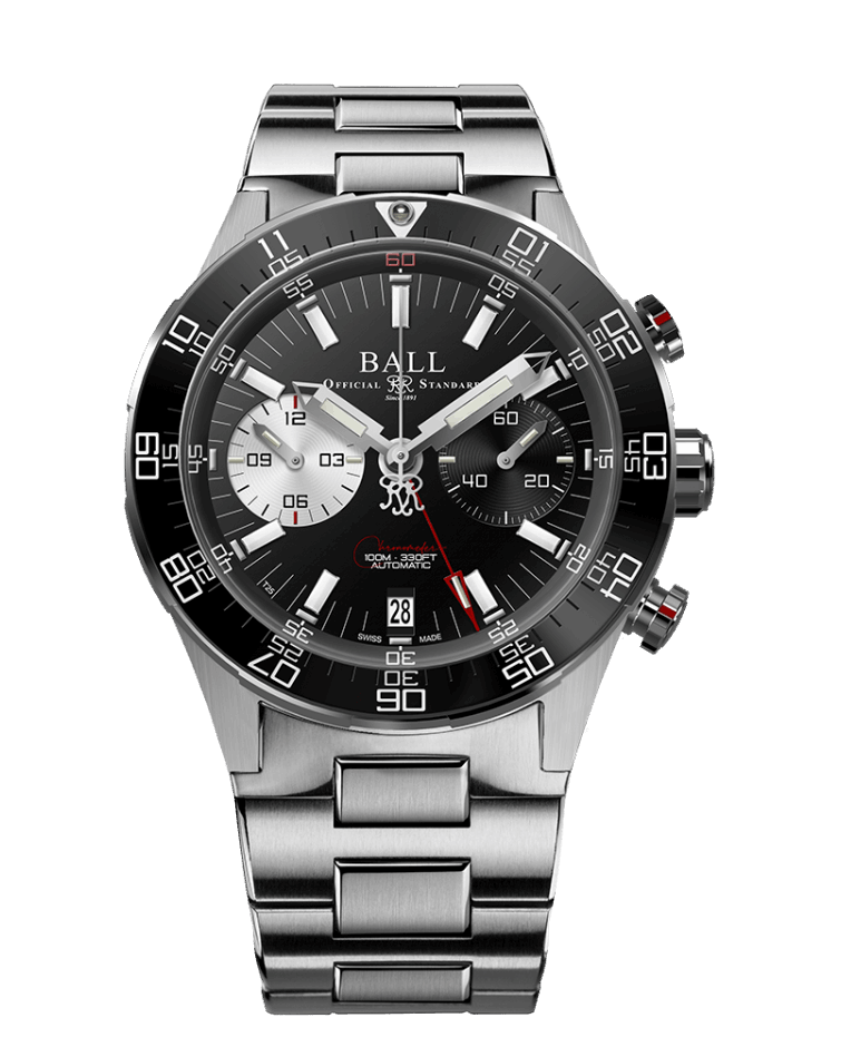 BALL Roadmaster M Chronograph (41mm) DC3180C-S1CJ-BK