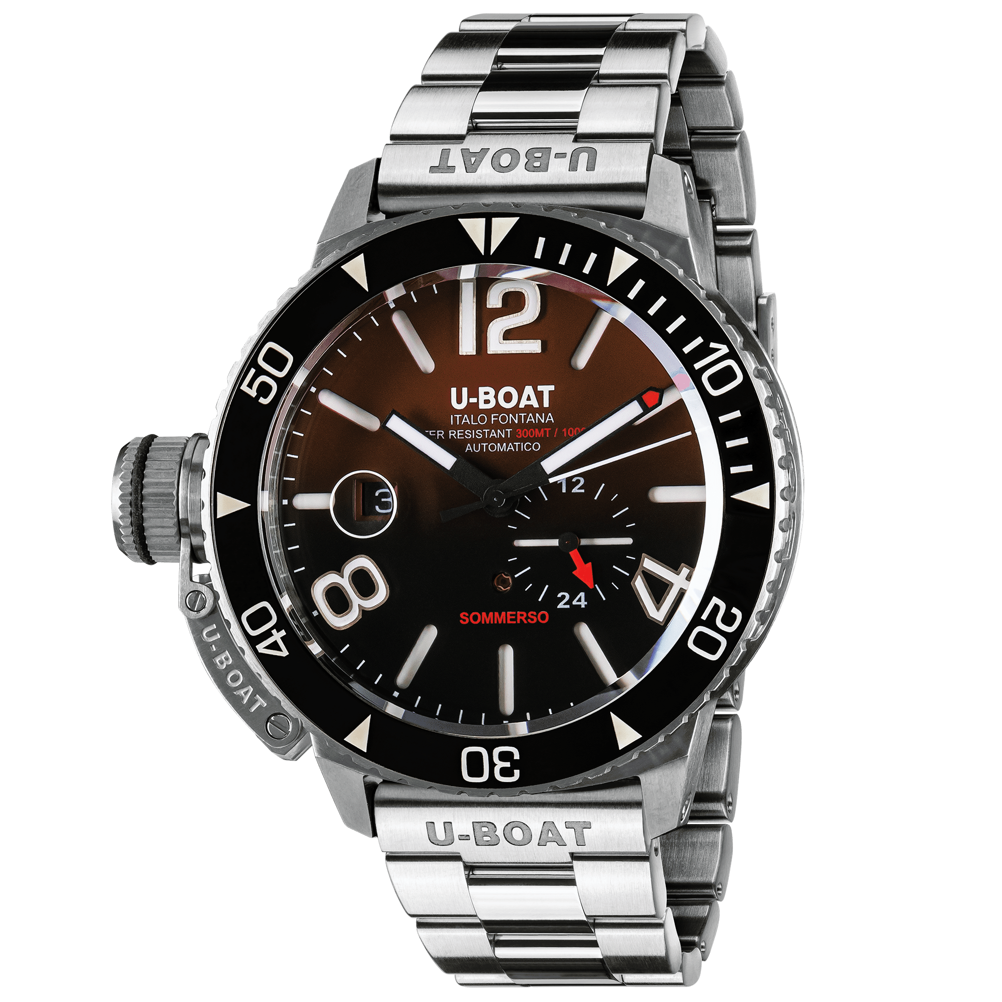 U-BOAT SOMMERSO CERAMIC BORDEAUX/MT (46mm) REF. 9521/MT