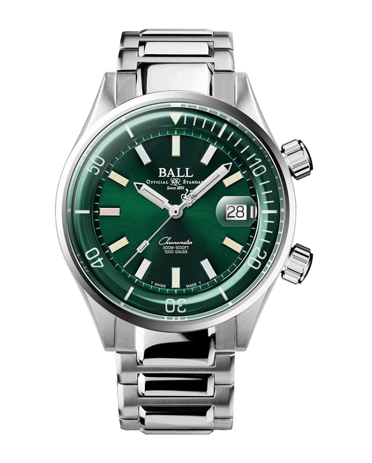 BALL Engineer Master II Diver Chronometer Green DM2280A