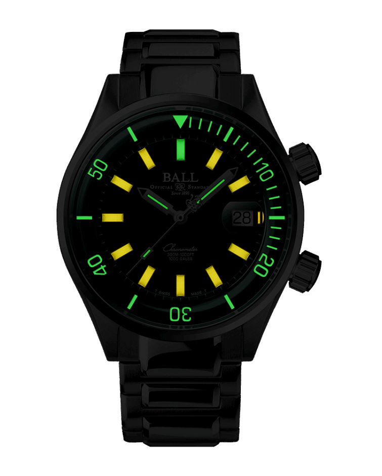 BALL Engineer Master II Diver Chronometer Green DM2280A