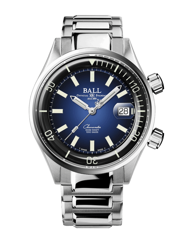 BALL Engineer Master II Diver Chronometer Gradient Blue DM2280A