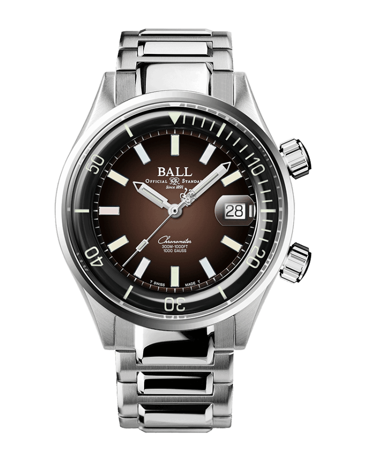 BALL Engineer Master II Diver Chronometer Brown DM2280A