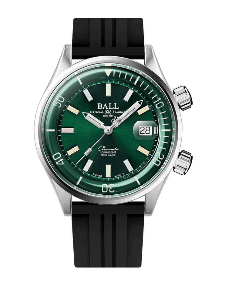 BALL Engineer Master II Diver Chronometer Green DM2280A