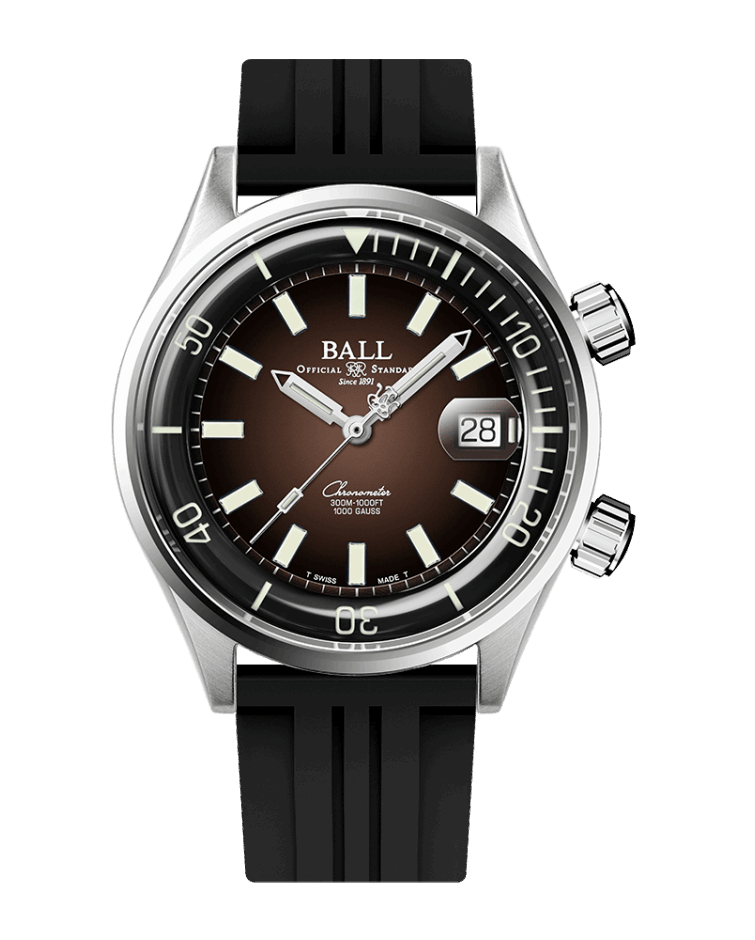 BALL Engineer Master II Diver Chronometer Brown DM2280A