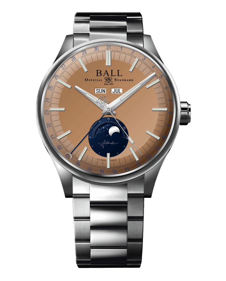 BALL Engineer II Moon Calendar (40mm) Copper NM3016C-S2J-CO