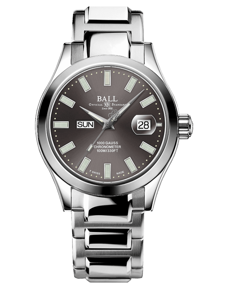 BALL Engineer III Marvelight Chronometer Day-Date Grey (40mm) NM9036C-S1C-GY