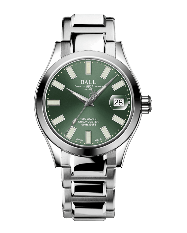 BALL Engineer III Marvelight Chronometer Green (36mm) NL9616C-S1C-GR