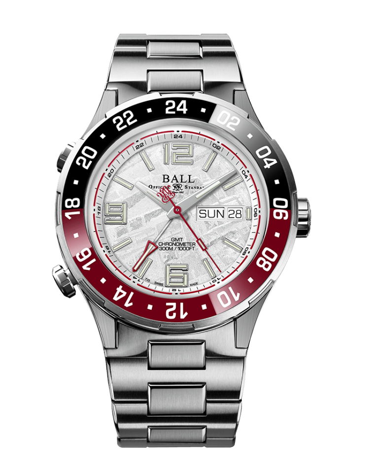 BALL Roadmaster Marine GMT Meteorite (40mm) DG3000A-S12CJ-MSL