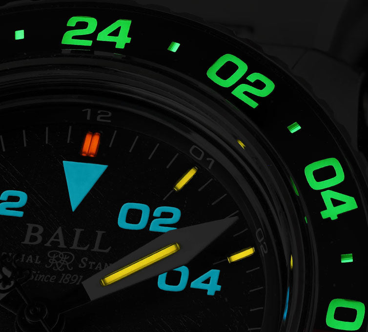 BALL Engineer Hydrocarbon AeroGMT II Patriot (40 mm) DG2118C-S24C-MSL