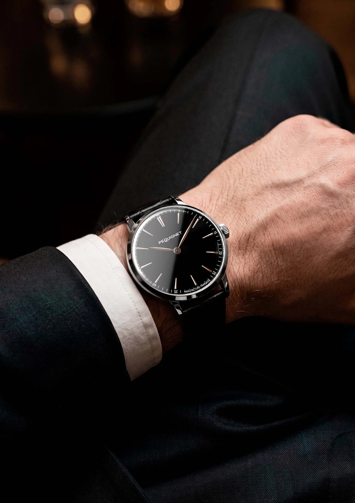 Pequignet Attitude Black Onyx (39mm) 9060448