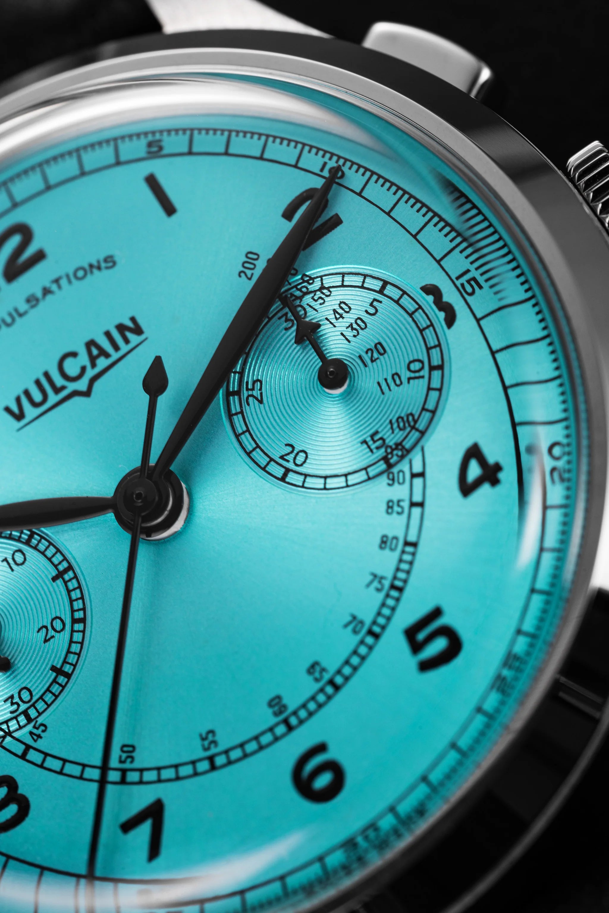 Vulcain Monopusher Heritage Turquoise (39mm) 650167A38