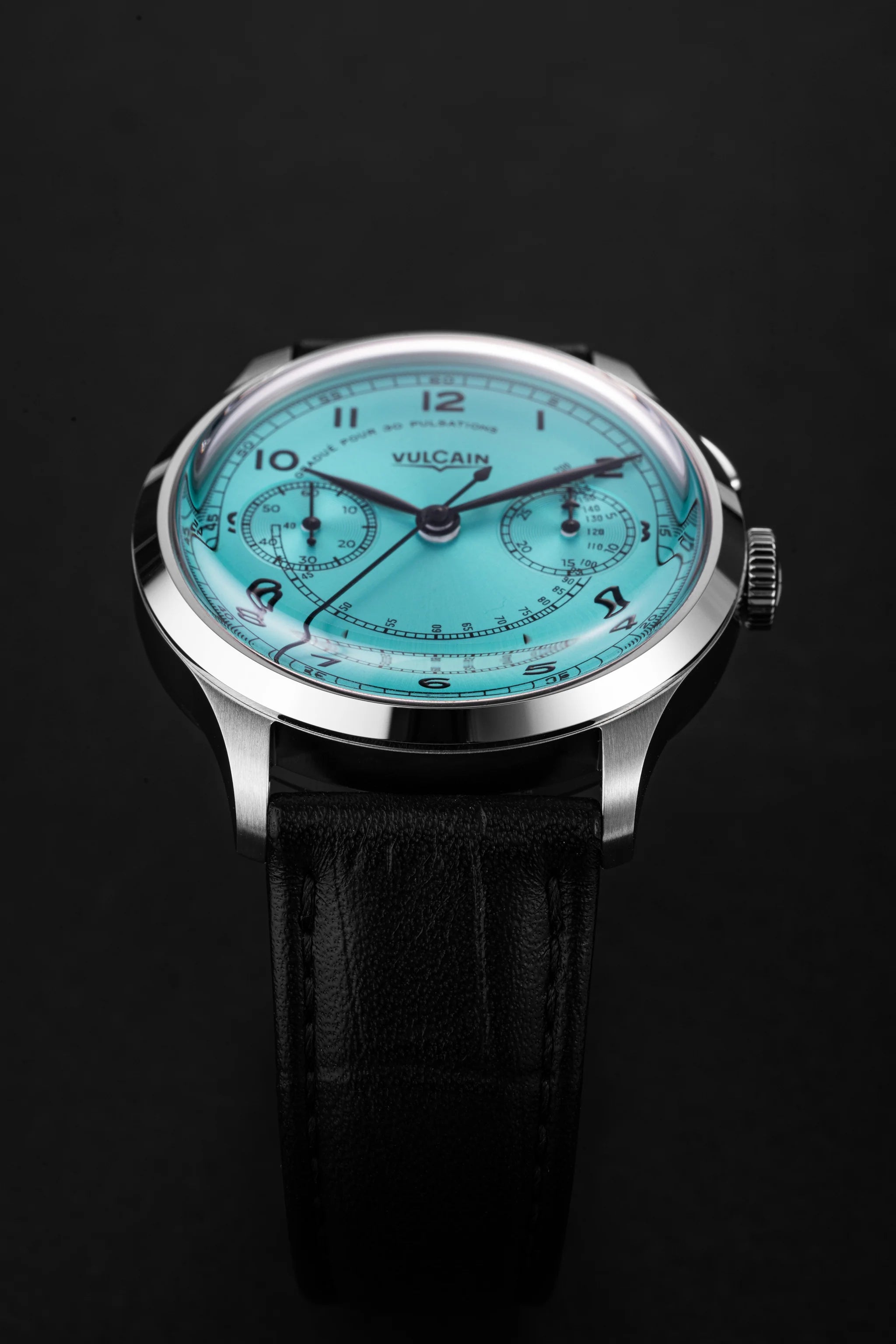 Vulcain Monopusher Heritage Turquoise (39mm) 650167A38