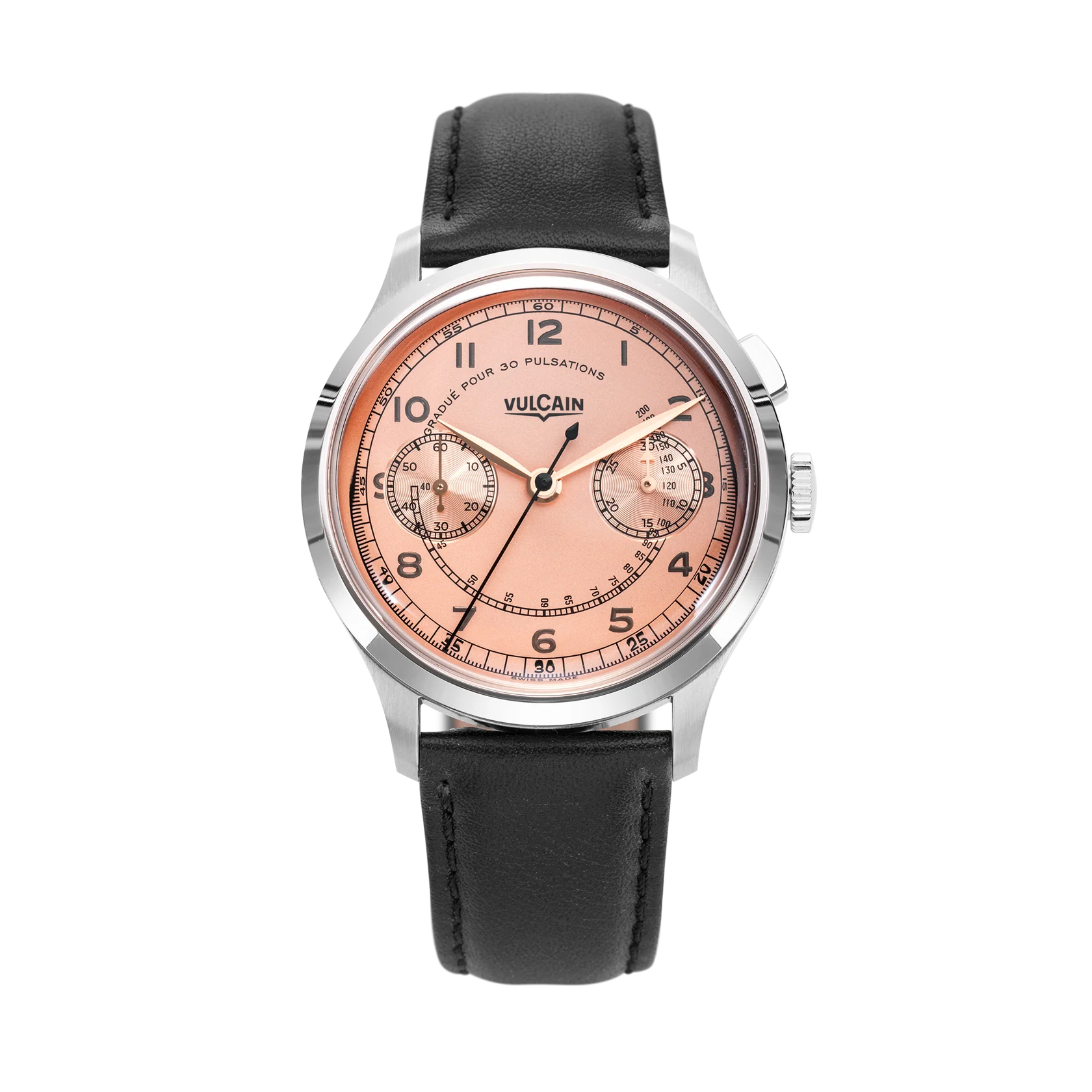 Vulcain Monopusher Heritage Salmon (39mm) 650157A68