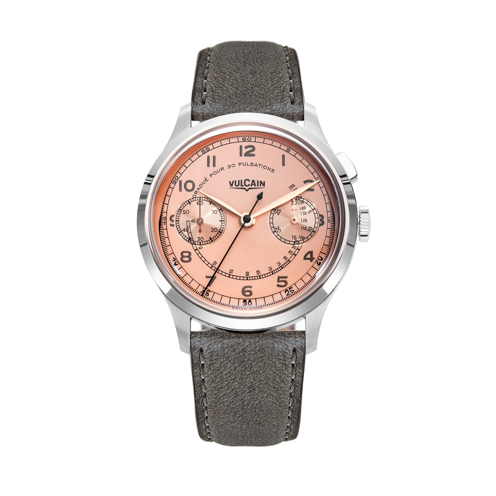 Vulcain Monopusher Heritage Salmon (39mm) 650157A68