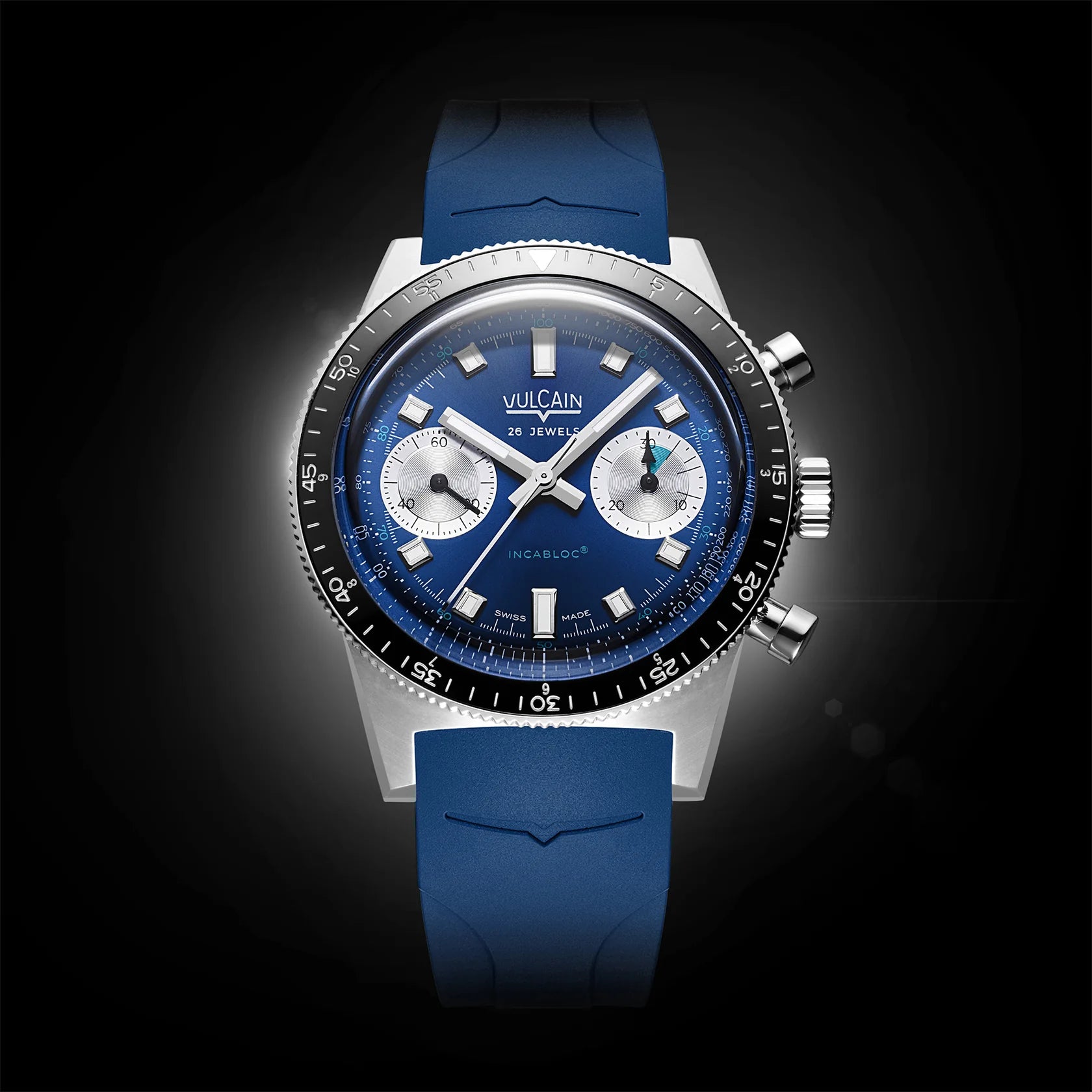 Vulcain Skindiver Chronograph Blue (40mm) 590176B37