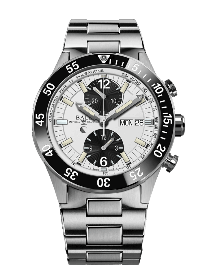 BALL Roadmaster Rescue Chronograph (41mm) DC3030C-S-WHBK