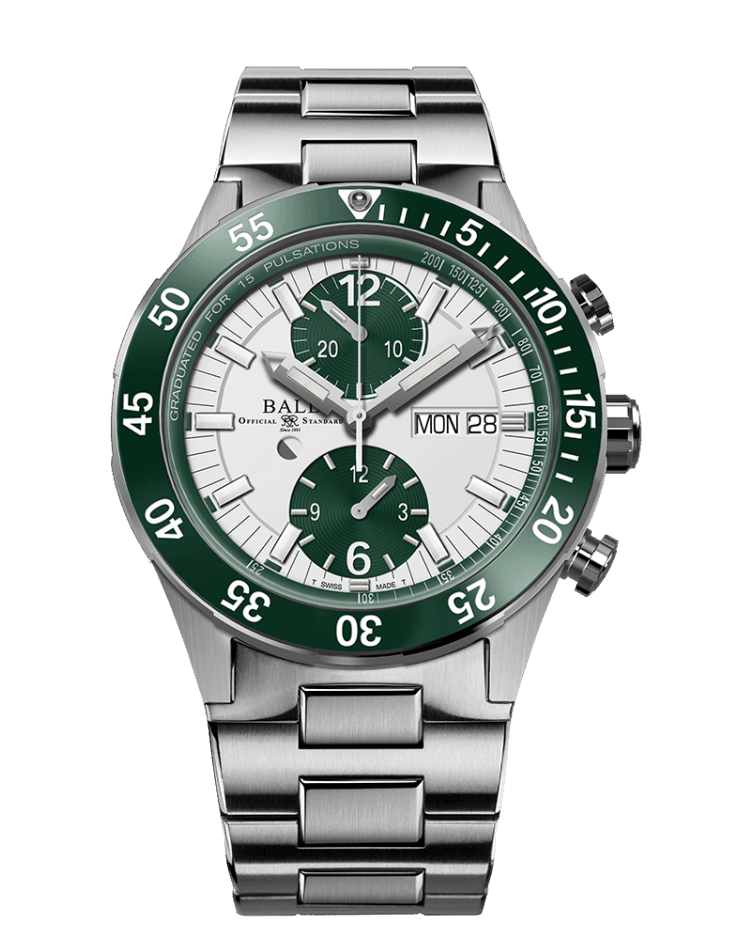 BALL Roadmaster Rescue Chronograph 41mm DC3030C S2 WH