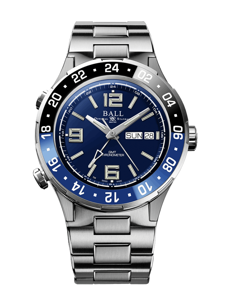 BALL Roadmaster Marine GMT (40mm) DG3030B-S1CJ-BE