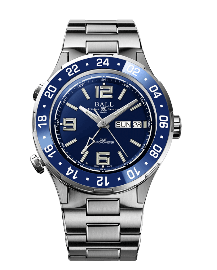 BALL Roadmaster Marine GMT (40mm) DG3030B-S6CJ-BE