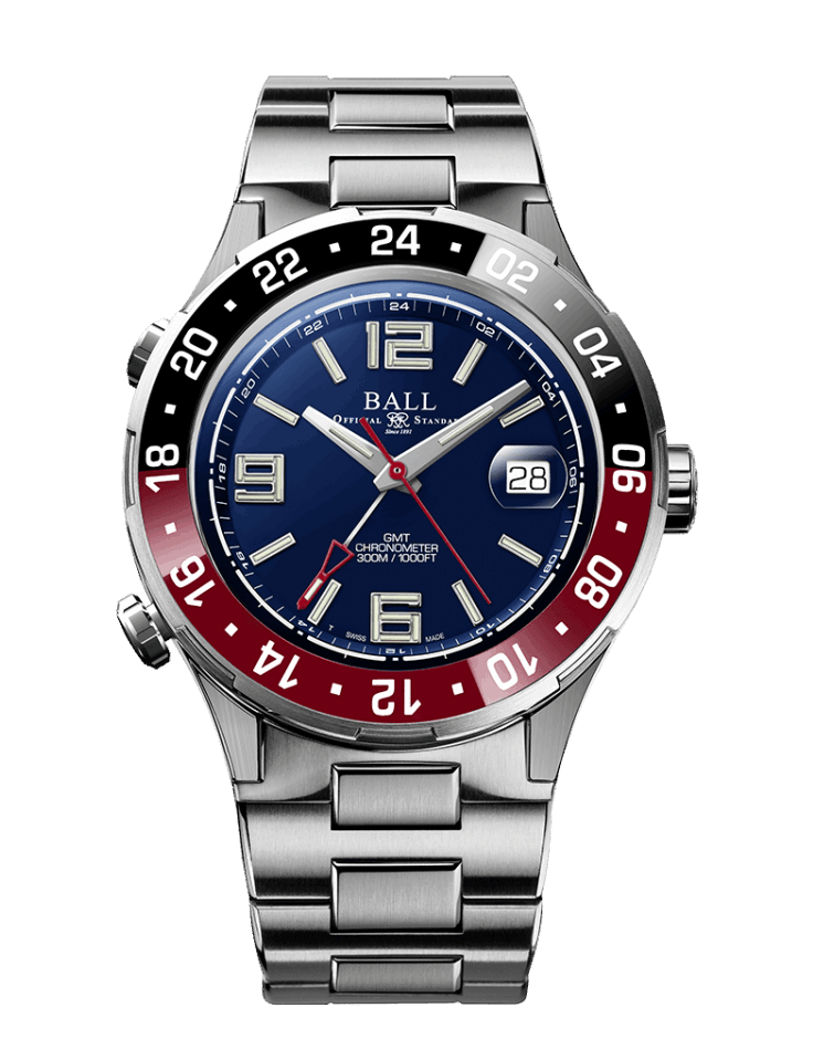 BALL Roadmaster Pilot GMT (40mm) DG3038B-S1C