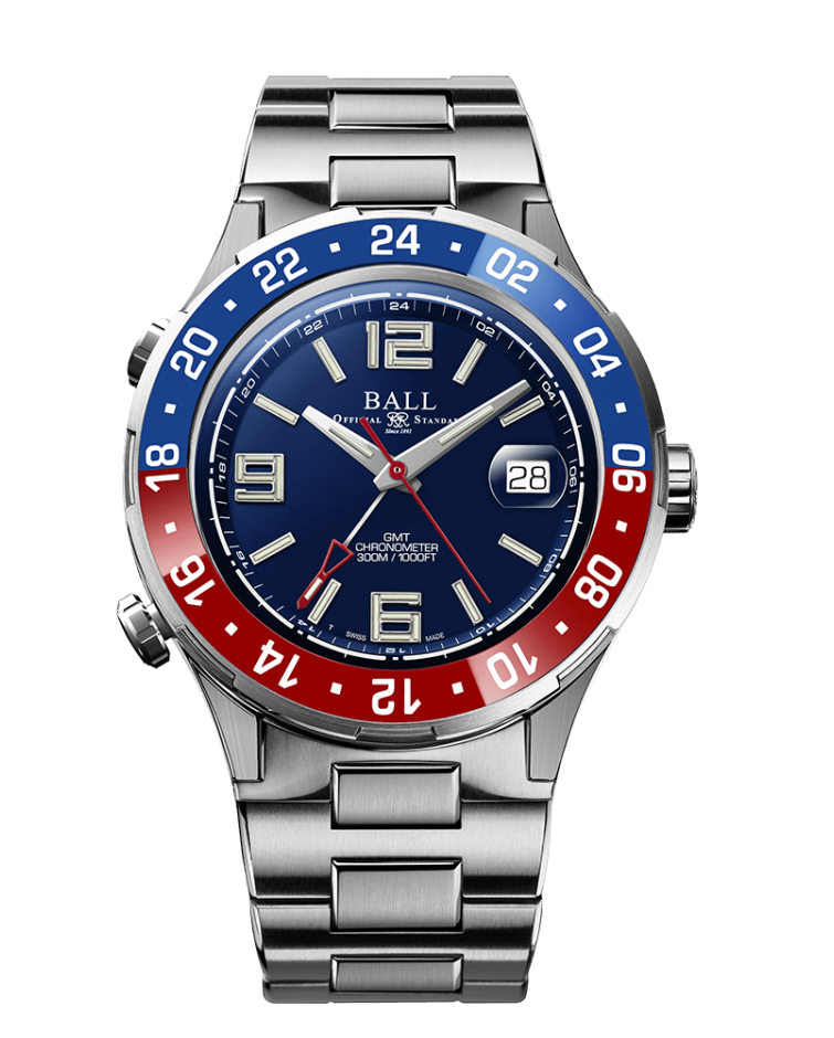 BALL Roadmaster Pilot GMT (40mm) DG3038A-S2C-BE