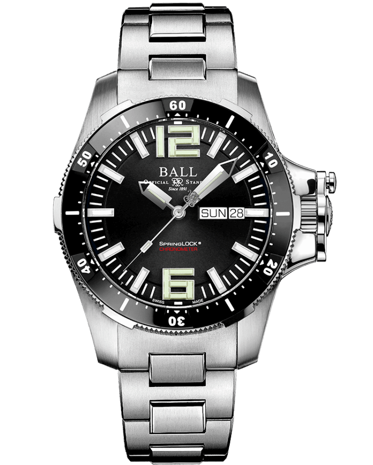 BALL Engineer Hydrocarbon Airborne II DM2076C-S2CA-BK