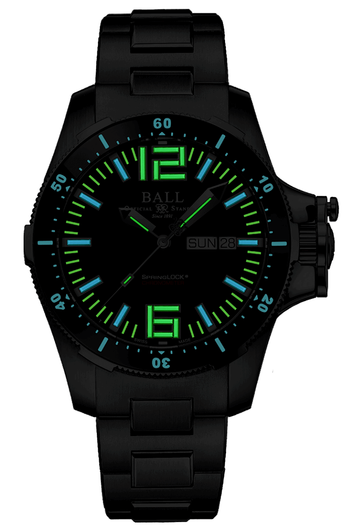 BALL Engineer Hydrocarbon Airborne II DM2076C-S2CA-BK