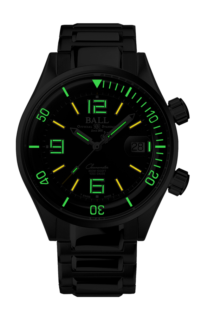 BALL Engineer Master II Diver Ballistic Diver (42mm COSC) DM2280A-S6C-BK