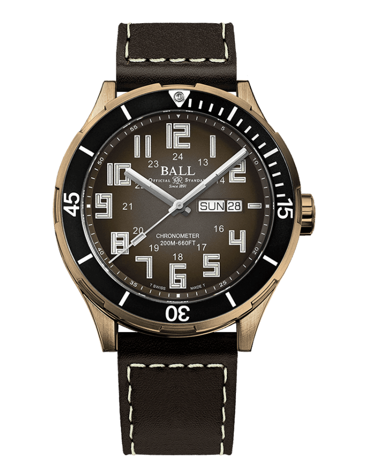 BALL Roadmaster StarLight Bronze (42mm RR1102-C) DM3070B-LC-BR