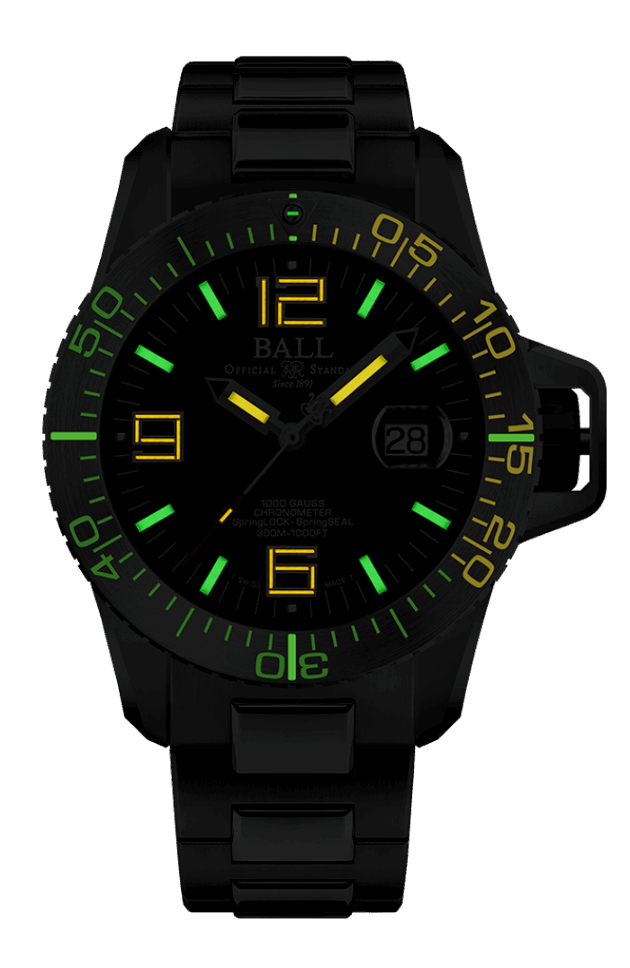 BALL Engineer Hydrocarbon EOD (42mm) DM3200A-S1C-BK