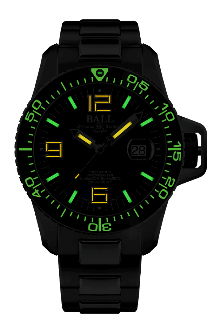 BALL Engineer Hydrocarbon EOD (42mm) DM3200A-S2C-BK