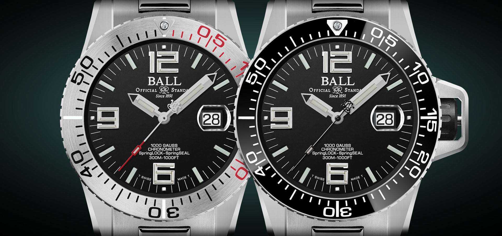 BALL Engineer Hydrocarbon EOD (42mm) DM3200A-S1C-BK