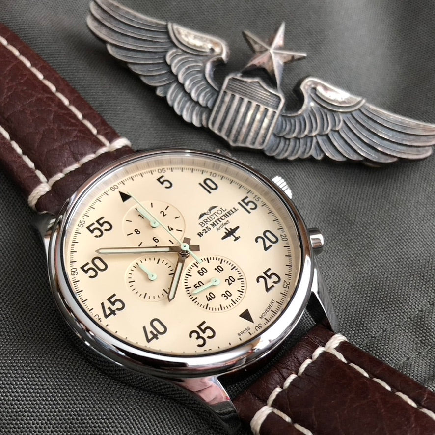 Bristol B-25 Mitchell Tribute - Beige (44mm) BW25C