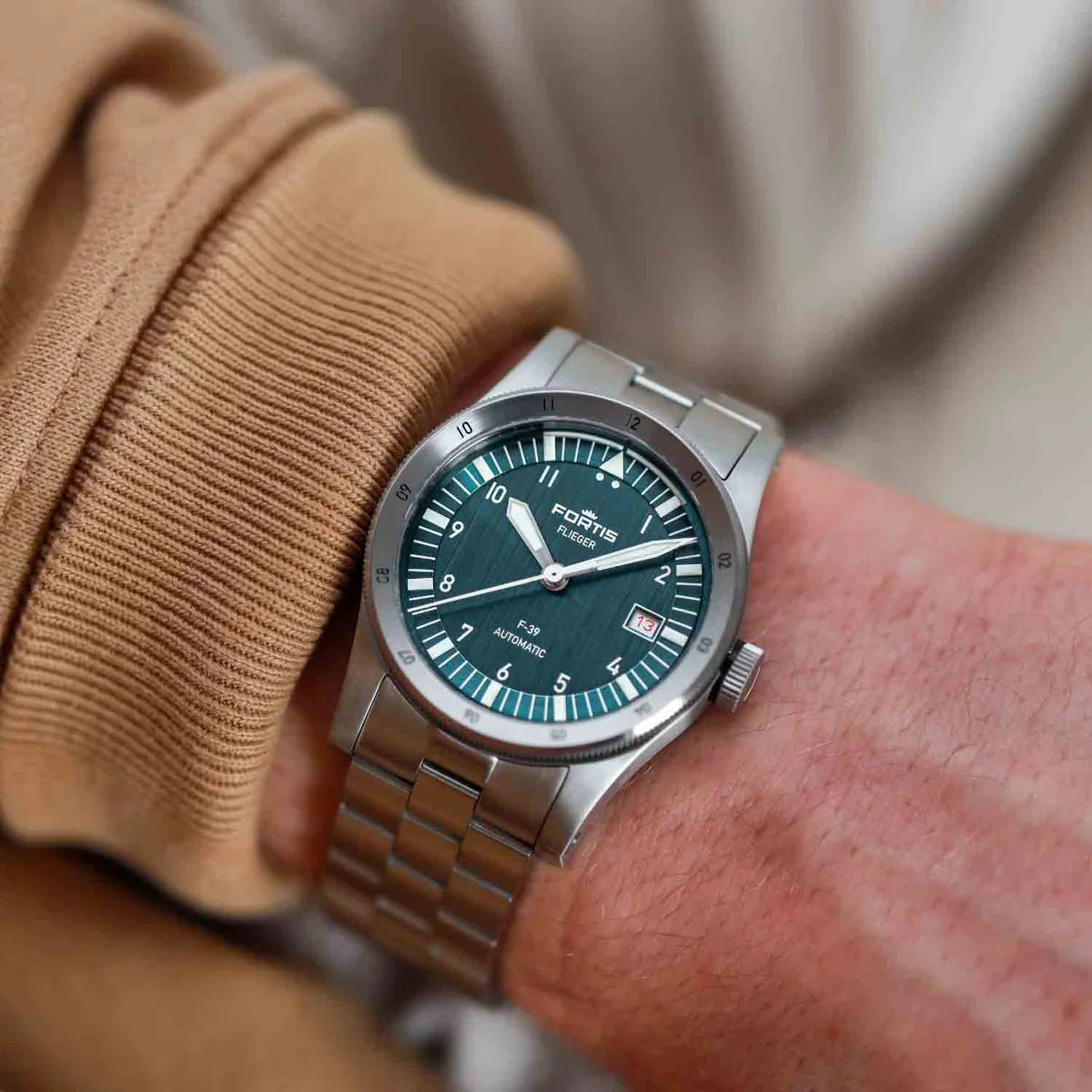 Fortis Flieger F-39 Petrol F4220019