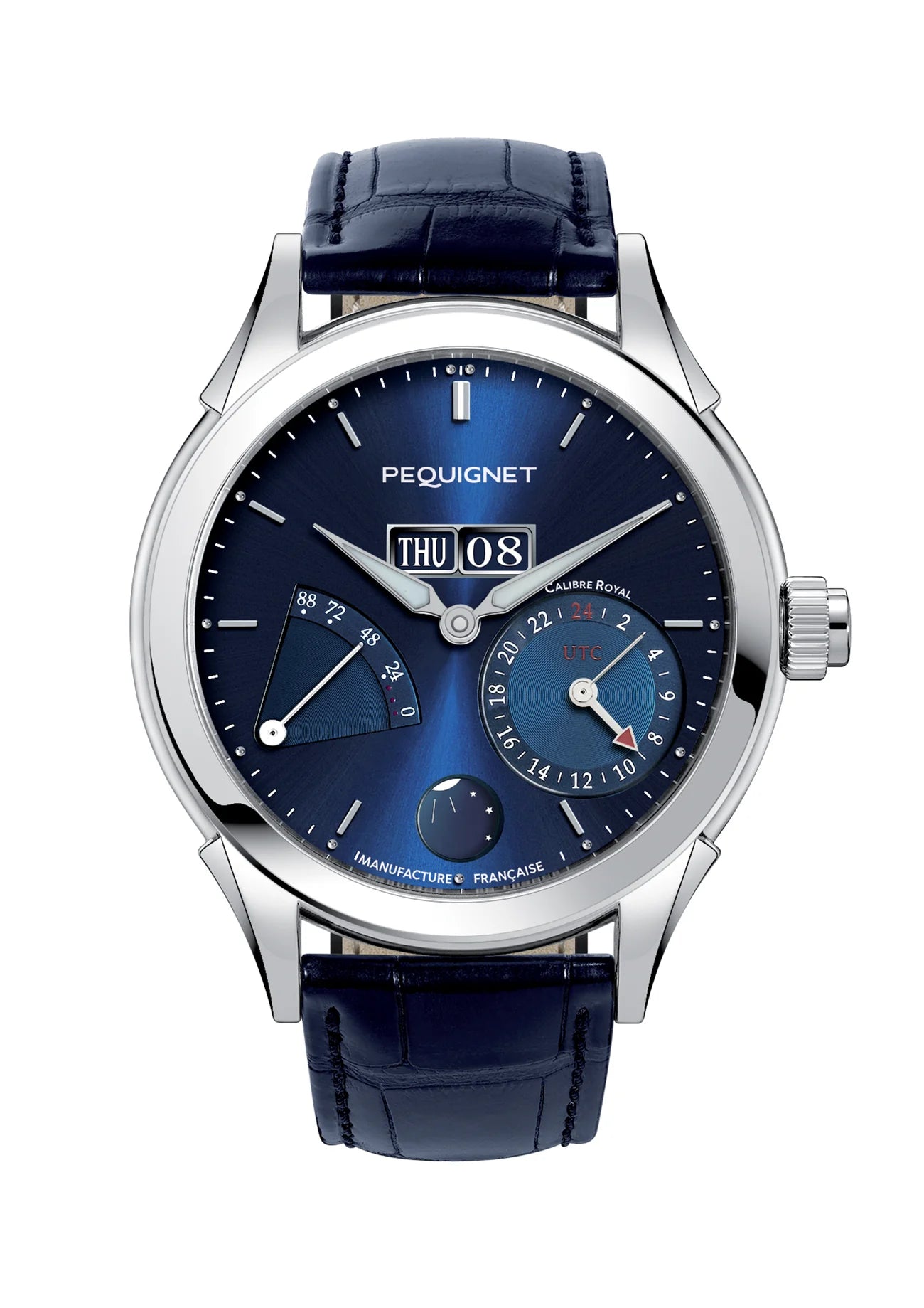 Pequignet Royale GMT Blue (42mm) 9010973